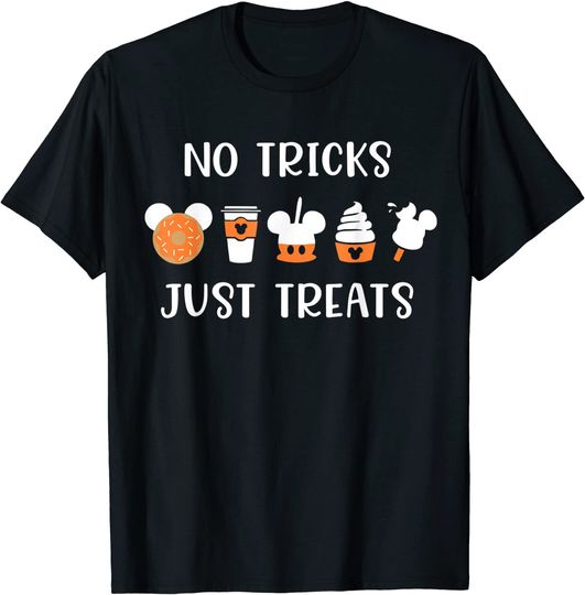 Discover Funny Halloween No Tricks Just Treats Pumpkin Spice T-Shirt