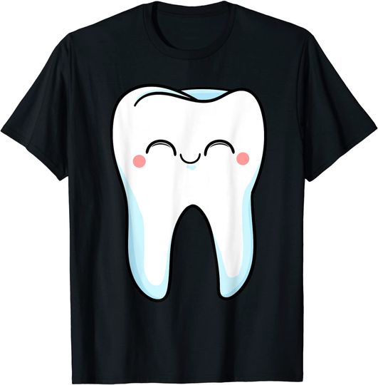 Discover Smiling Teeth Dentist Mouth Doctors Hygiene T Shirt