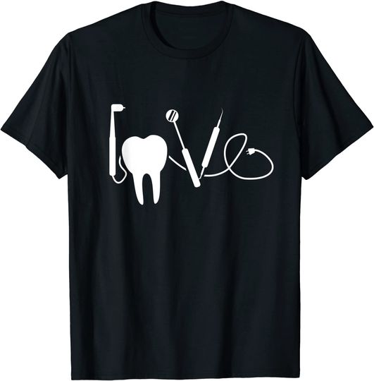 Discover Dental Hygienist Love Dentist T Shirt