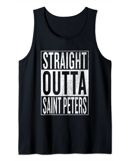 Discover Straight Outta Saint Peters Great Travel Tank Top