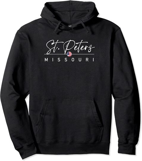 Discover St. Peters, Missouri Pullover Hoodie