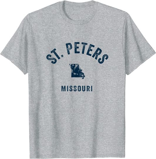 Discover St. Peters Missouri MO Vintage 70s T-Shirt