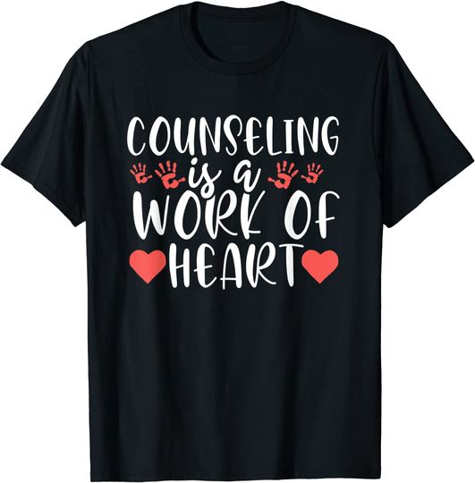 Discover Counseling Heart School Counselor Office Appreciation Gift T-Shirt