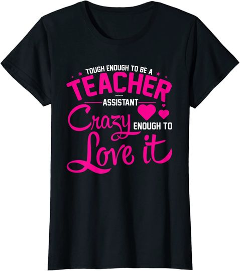 Discover Womens Cute Teacher Assistant T Shirt