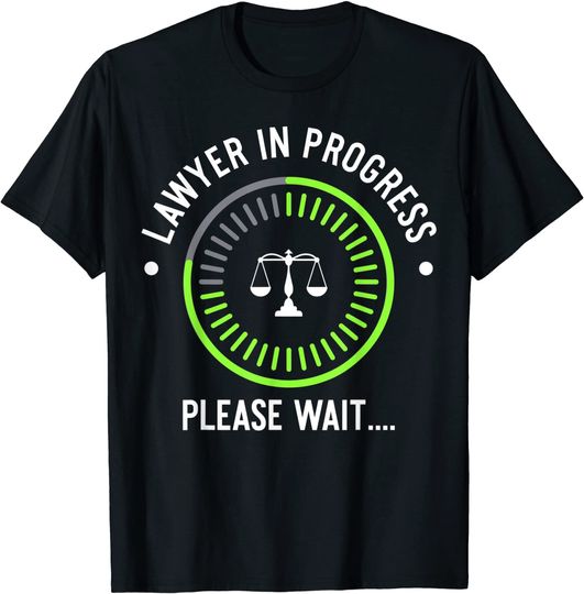 Discover Funny Lawyer in Progress T-Shirt