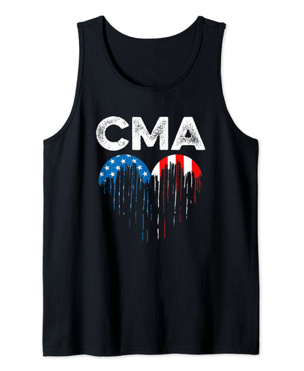 Discover CMA Certified Medical Assistant Assisting Tank Top