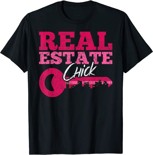 Discover Real Estate Agent Women Retail Real Estate T-Shirt