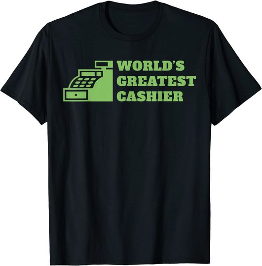 Discover World's Greatest Cashier T Shirt