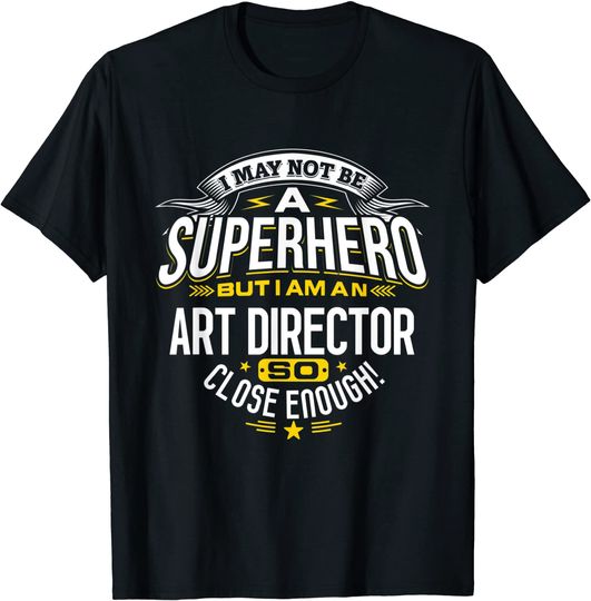 Discover Art Director Idea Professional Superhero Art Directors T-Shirt