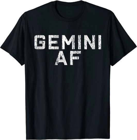 Discover Gemini Astrology Birthday T Shirt