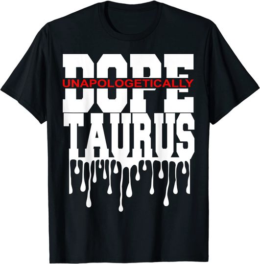 Discover Dope Queen King Graphic Decor Taurus Astrology Zodiac T Shirt