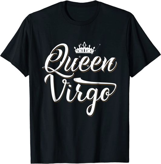 Discover Birthday Queen Virgo Zodiac T Shirt