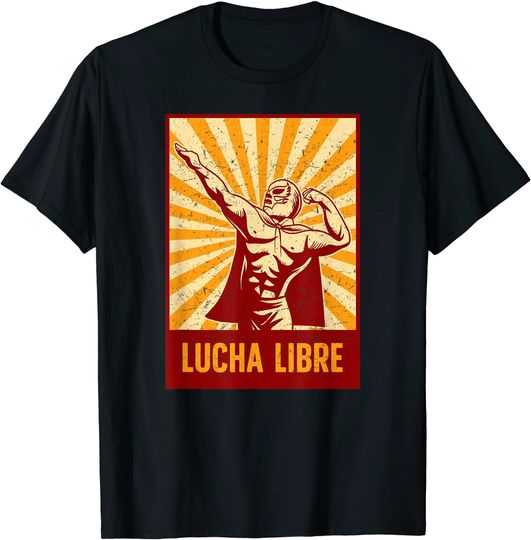 Discover Lucha Libre Masked Wrestler T Shirt
