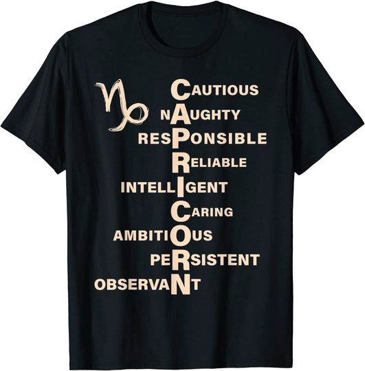 Discover Capricorn T Shirt