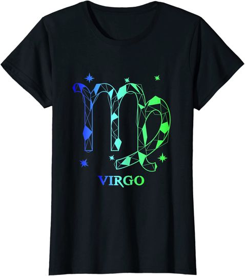 Discover Womens Virgo Zodiac T Shirt