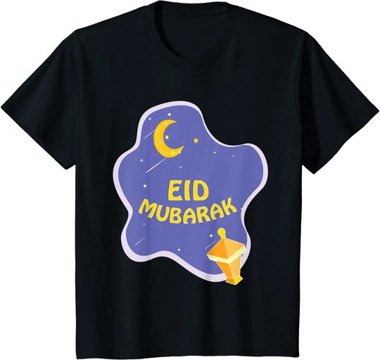 Discover Mubarak shirt Happy Eid for kids Ramadan Muslim Holidays T-Shirt