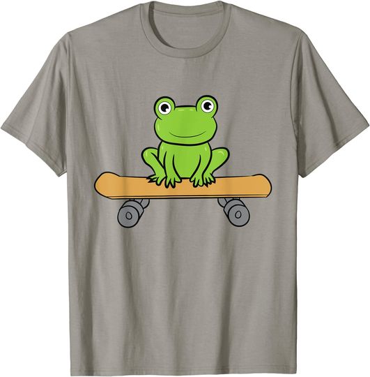 Discover Skateboarding Frogs T-Shirt