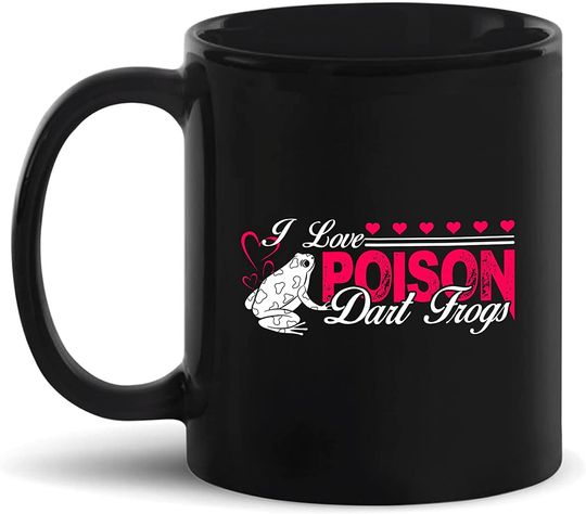 Discover I Love Poison Dart Frogs Ceramic Tea Cup Gifts, Coffee Mug For Men / Women