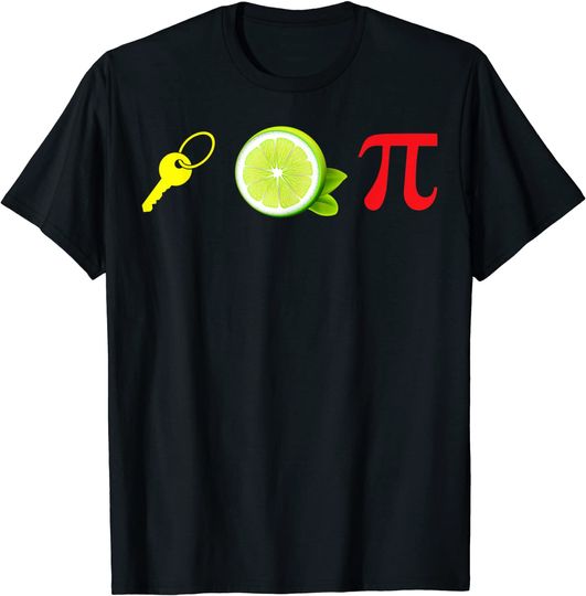 Discover Key Lime Pi Funny Pi Day 2021 Math Nerd Geek Engineer T Shirt