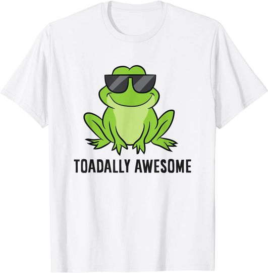 Discover Frog Lover Toadally Awesome Toad Frog T-Shirt