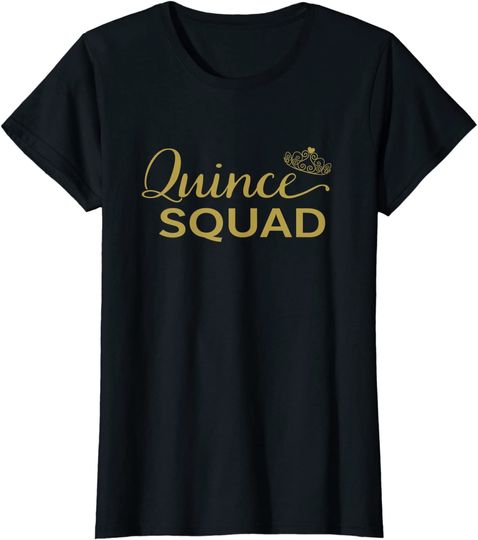 Discover Quince Squad Quinceanera T Shirt