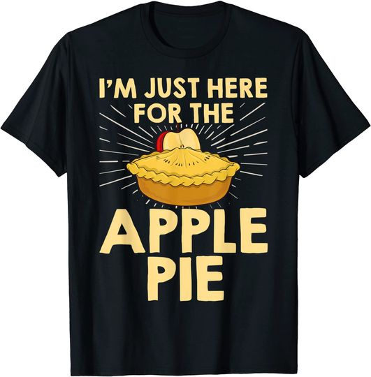 Discover Apple Pie Recipe American Mini Pieces Spice Vegan T Shirt