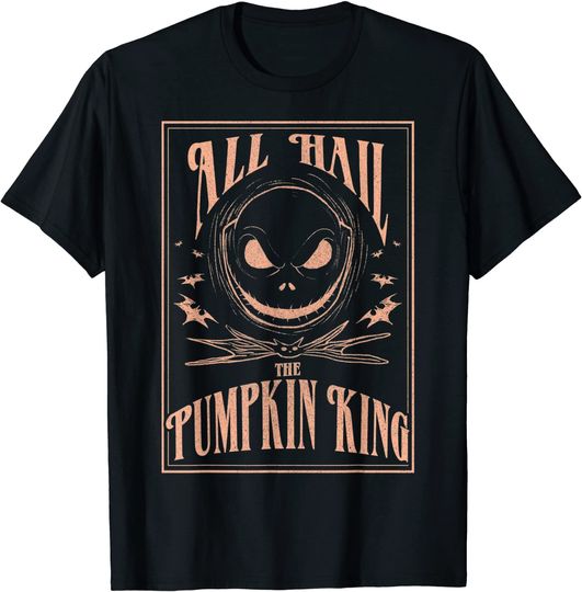 Discover The Nightmare Before Christmas Hail The Pumpkin King T Shirt