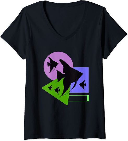 Discover Angelfish Aquarium T-Shirt
