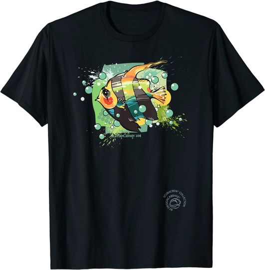 Discover Tropical Angel Fish Ocean Original T-Shirt