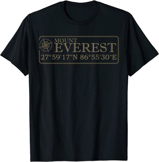 Discover Mount Everest T Shirt