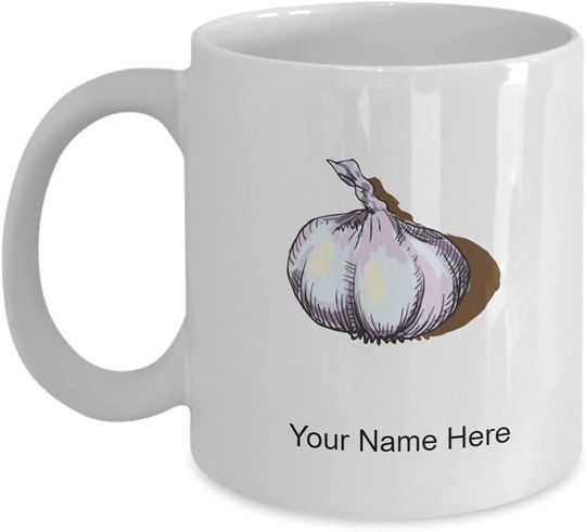 Discover Personalized Vector-garlic Mug, Vector-garlic Coffee Cup