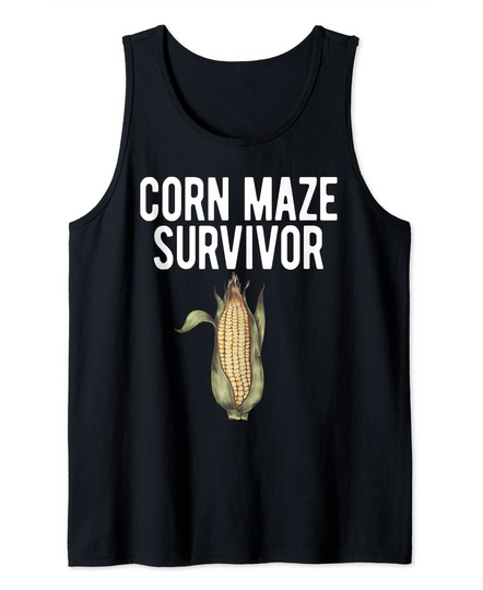 Discover Corn Maze Survivor Autumn Tank Top