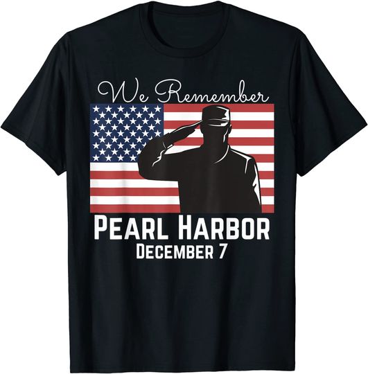 Discover We Remember Pearl Harbor T-Shirt