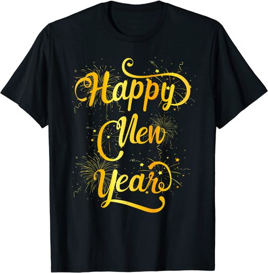 Discover Happy New Year 2022 New Years Eve Party Supplies T-Shirt