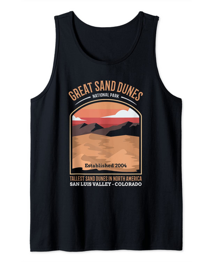 Discover Great Sand Dunes National Park US Vintage Tank Top