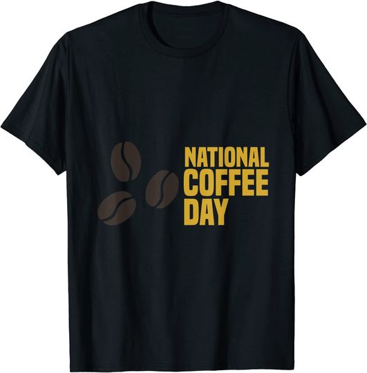 Discover National Coffee Day Espresso Barista Capuccino Brew Latte T-Shirt