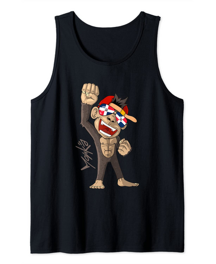 Discover Cheering Monkey Tank Top