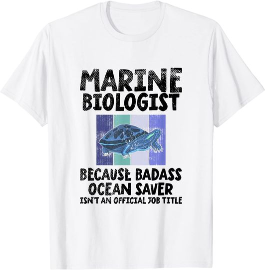 Discover Marine Biology Design For A Marine Biologist T-Shirt