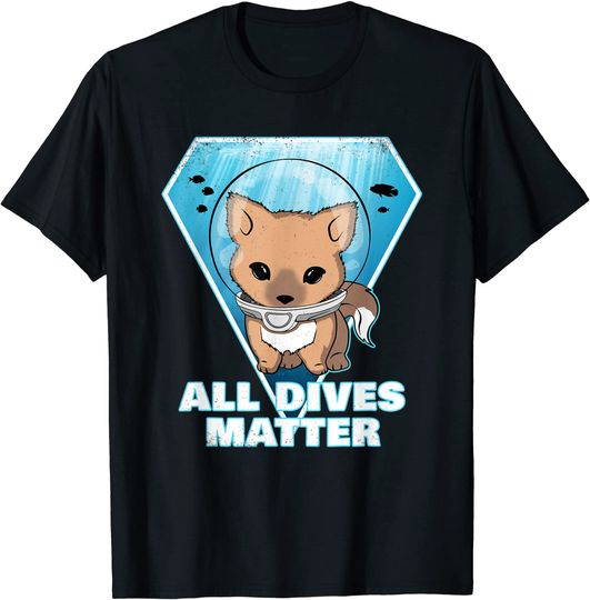 Discover red fox All Dives Matter T-Shirt