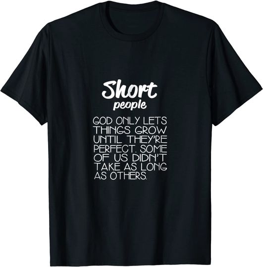Discover Short People T Shirt