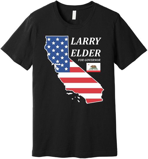Discover Larry Elder for Governor Premium T Shirt
