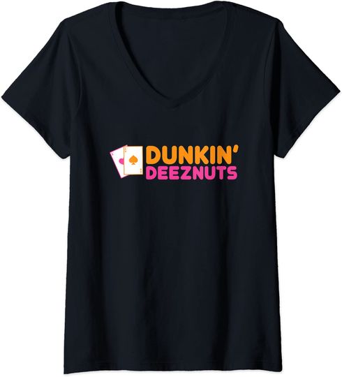 Discover Dunkin Deeznuts T Shirt Nuts Pocket Aces
