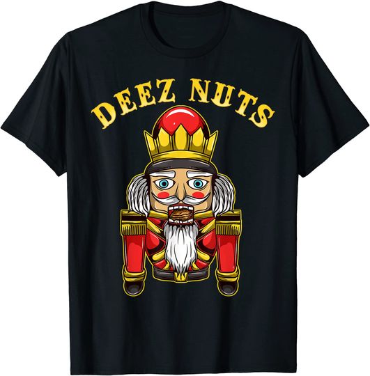 Discover Deez Nuts Inappropriate Christmas T Shirt