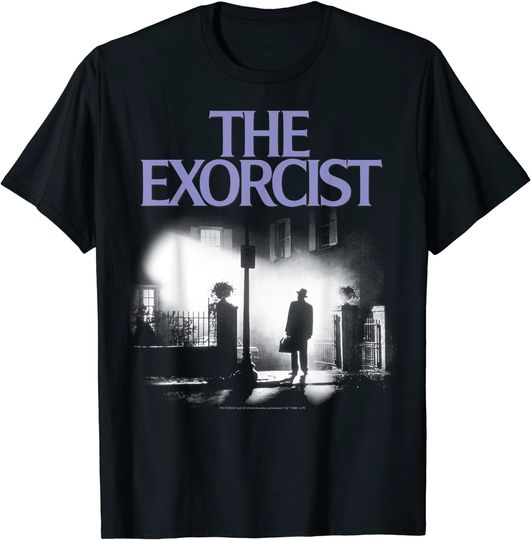 Discover The Exorcist Purple Logo T Shirt