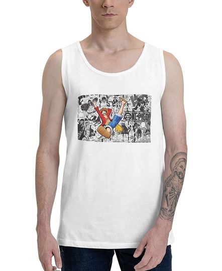 Discover A Demon One Piece Monkey D Luffy Tank Top