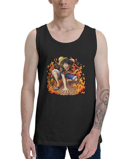 Discover Anime One Piece Luffy Tank Top