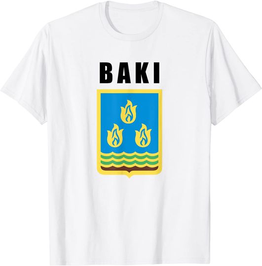 Discover Baki Azerbaijani Souvenir T Shirt