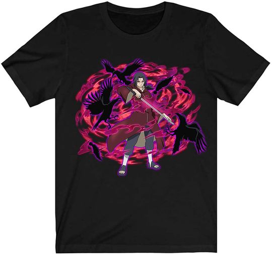Discover Edo Itachi Ninja Blazing T-Shirt