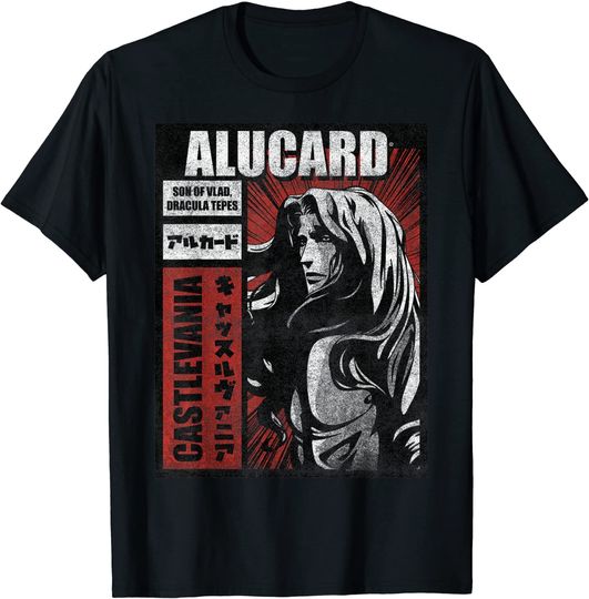 Discover Castlevania Alucard Kanji Poster T-Shirt