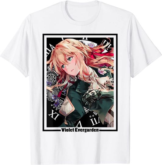 Discover Violets Evergardens Anime Manga Character For Fan T-Shirt